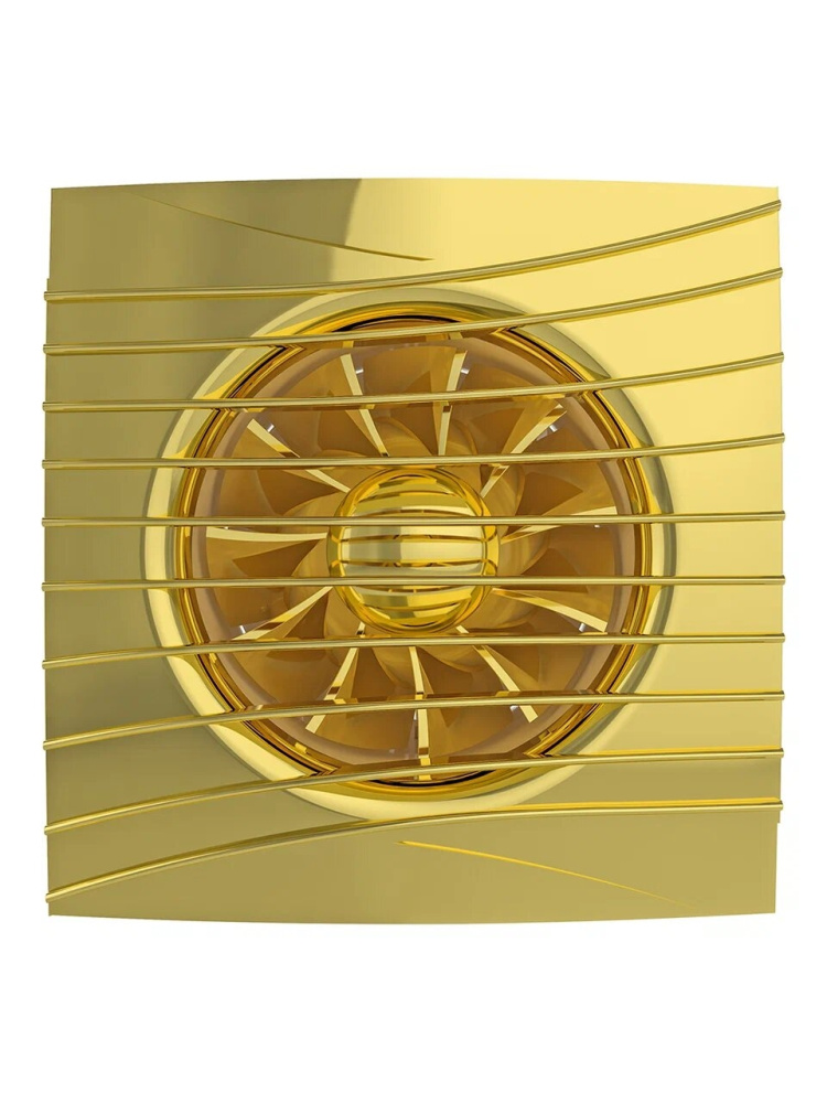 Вентилятор накладной SILENT D100 обр.клапан Gold DICITI