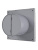 Вентилятор накладной SILENT D125 обр.клапан Chrome DICITI