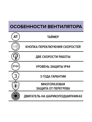 Вентилятор канальный TYPHOON D125 осевой 2скор. AT ERA PRO