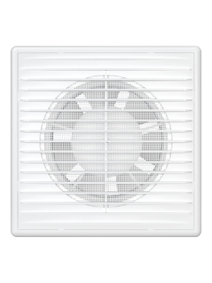 Вентилятор накладной B D100 сетка обр.клапан AURAMAX