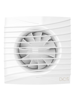 Вентилятор накладной SILENT D125 обр.клапан DICITI
