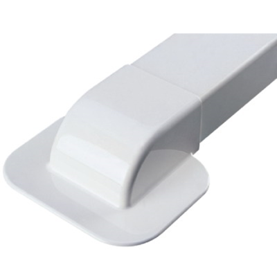 Ввод в стену под углом 90° 70х40 мм