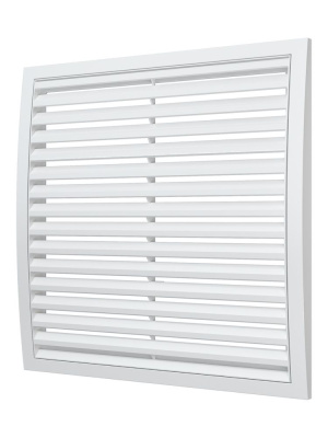 Решетка вентиляционная РР разъемная 400х400 пластик ERA
