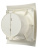 Вентилятор накладной BREEZE D125 обр.клапан Ivory DICITI