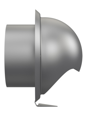 Выход стенной ВМ фланец D100 каплесборник сетка нерж.сталь ERA