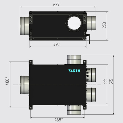 VAKIO SmartEx 500 Silent