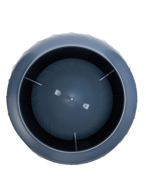 Дефлектор STAT D160 статический пластик Gray graphite ERA