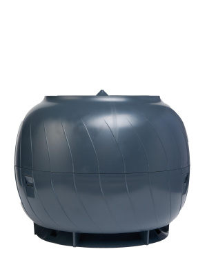 Дефлектор STAT D160 статический пластик Gray graphite ERA