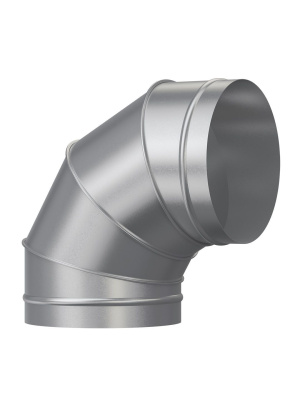 Отвод OTG D160 90° оцинк.сталь ERA PRO