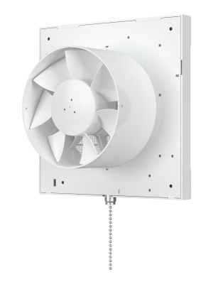 Вентилятор накладной EURO D125 тяг.выкл. авт.жалюзи ERA