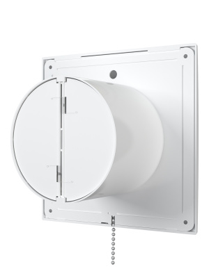 Вентилятор накладной NEO D125 сетка обр.клапан тяг.выкл. ERA