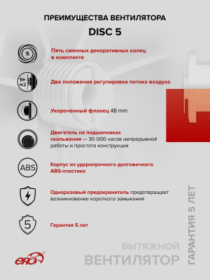 Площадка торцевая SKNP фланец D100 соединитель 150x135 пластик ERA