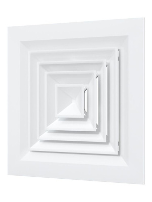 Диффузор CD 595х595 алюминий ERA PRO