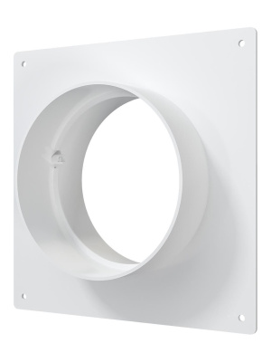 Площадка торцевая SKNP фланец D100 соединитель 150x135 пластик ERA