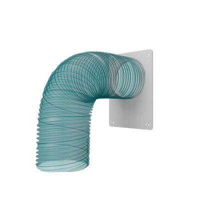 Площадка торцевая ПТМ фланец D100 196х236 окраш.сталь ERA