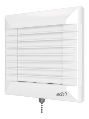 Вентилятор накладной EURO D100 тяг.выкл. авт.жалюзи ERA