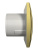 Вентилятор накладной AURA D125 обр.клапан Gold DICITI