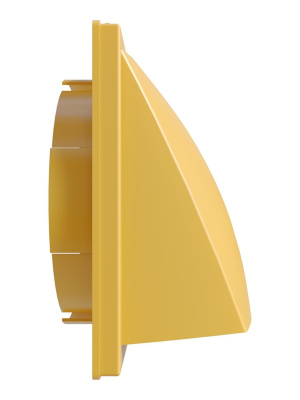 Выход стенной КФВ фланец D150/160 обр.клапан 190х190 ASA Beige ERA