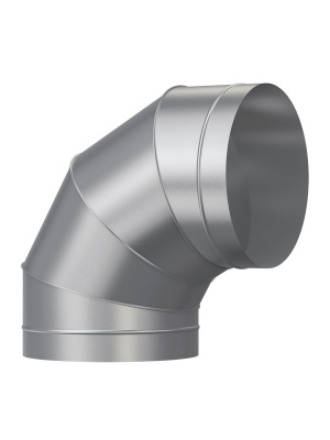 Отвод OTG D315 90° оцинк.сталь ERA PRO