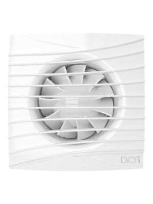 Вентилятор накладной SILENT D125 обр.клапан DICITI