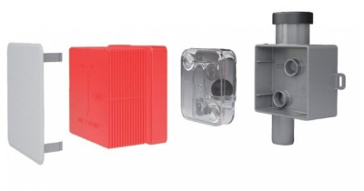 Сифон с мех. запирающим устройством ReGo