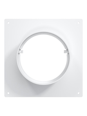 Площадка торцевая SKNP фланец D100 соединитель 150x135 пластик ERA