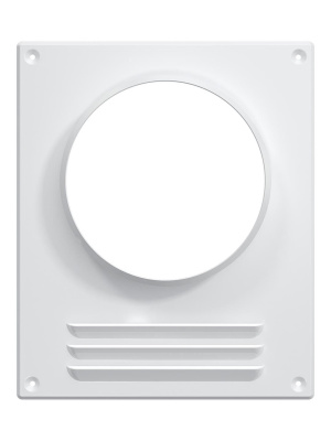 Площадка торцевая ПТМР фланец D135 решетка 196х236 окраш.сталь ERA