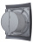 Вентилятор накладной BREEZE D125 обр.клапан Dark gray metal DICITI Вентилятор накладной BREEZE D125 обр.клапан Dark gray metal DICITI