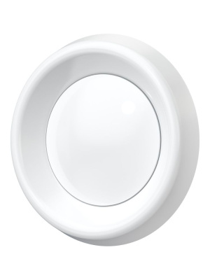 Анемостат АПВП фланец D100 регулируемый D145 пластик ERA