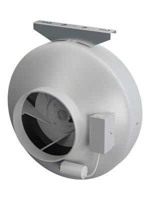 Вентилятор канальный CYCLONE D160 центробежный пластиковый корпус ERA PRO