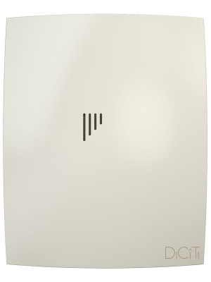 Вентилятор накладной BREEZE D125 обр.клапан Ivory DICITI