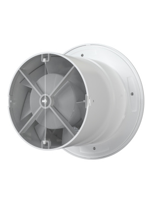 Вентилятор накладной FLOW D100 сетка обр.клапан двигатель BB ERA