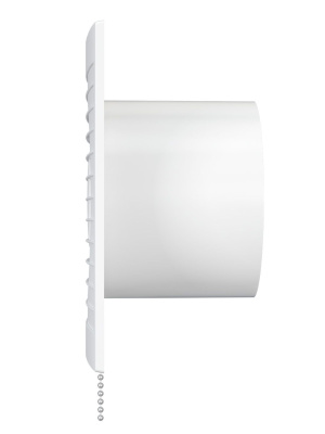 Вентилятор накладной E D125 сетка обр.клапан тяг.выкл. ERA