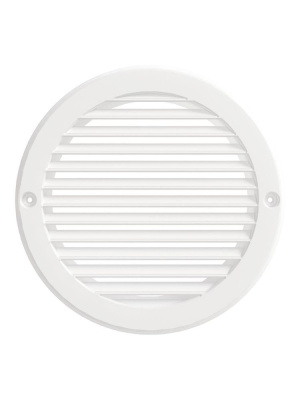 Решетка вентиляционная ARK фланец D150 D186 пластик AURAMAX