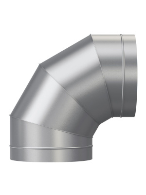 Отвод OTG D315 90° оцинк.сталь ERA PRO