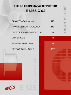 Держатель ДСКП D100 соединитель пластик ERA