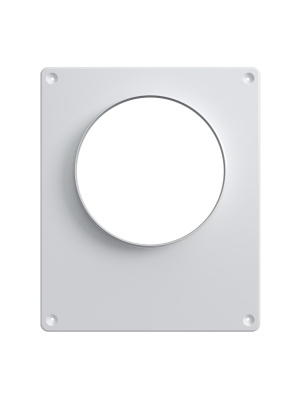 Площадка торцевая ПТМ фланец D130 196х236 окраш.сталь ERA
