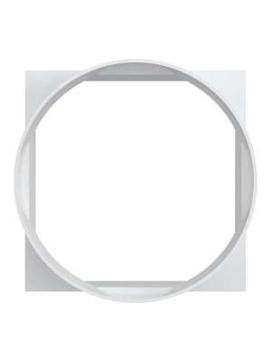 Переходник КВ D100 90х90 пластик ERA