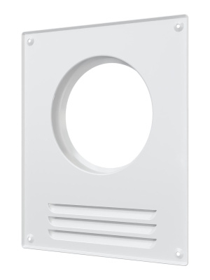 Площадка торцевая ПТМР фланец D120 решетка 196х236 окраш.сталь ERA