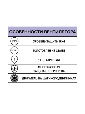 Вентилятор накладной STORM GR 630 4полюс ERA PRO