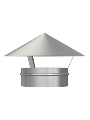 Зонт крышный RUG D200 оцинк.сталь ERA PRO