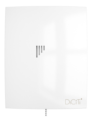 Вентилятор накладной BREEZE D125 обр.клапан тяг.выкл. DICITI