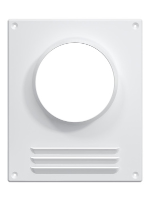 Площадка торцевая ПТМР фланец D120 решетка 196х236 окраш.сталь ERA